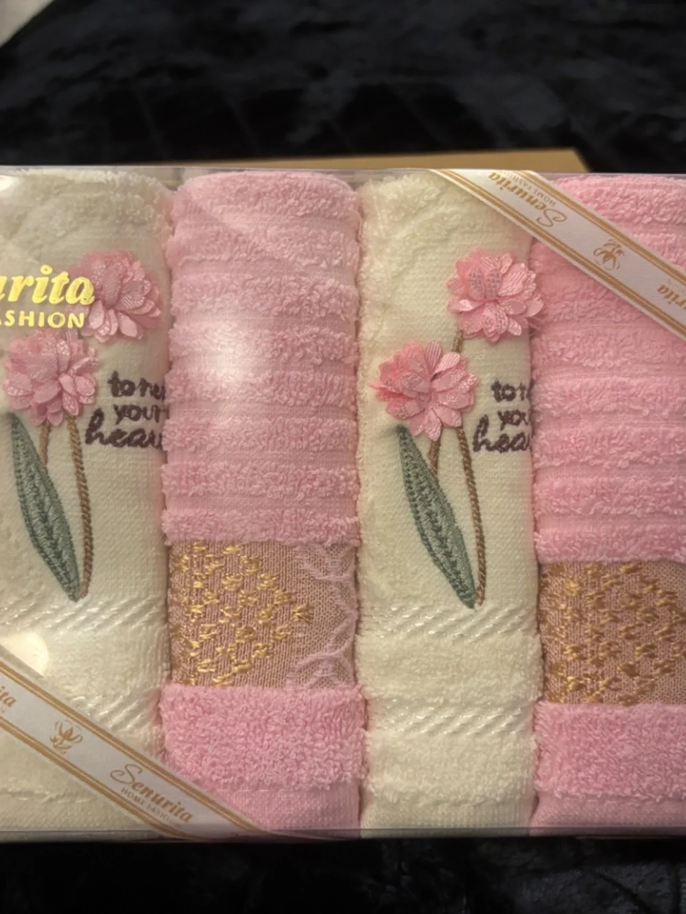 6 piece bath towel set